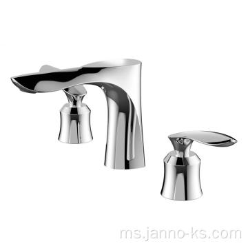 Portable Two Handles Basin Mixer dengan Berkualiti Tinggi